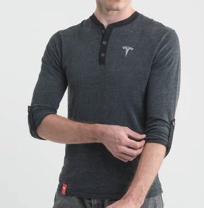 Men's Long Sleeve Henley