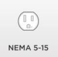 Load image into Gallery viewer, NEMA 5-15
