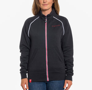 Unisex Black Track Jacket